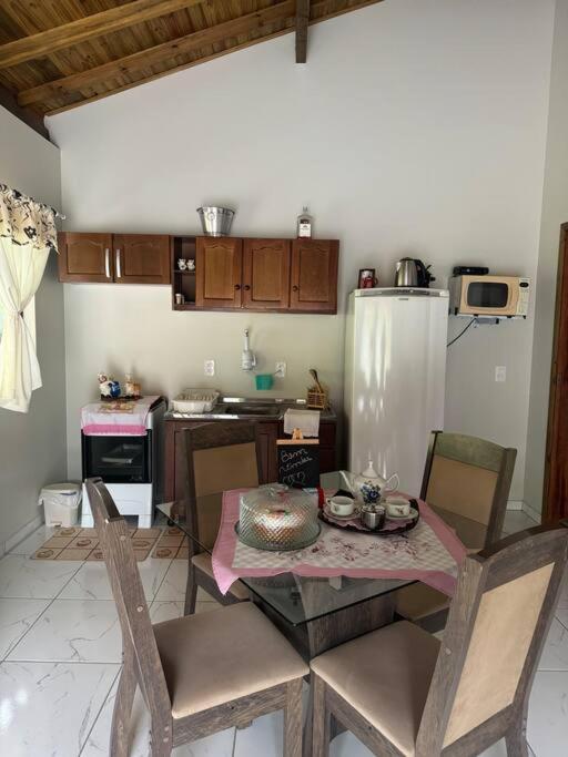 Cabana Recanto Do Arruda Para Casal Em Aguas Mornas Exterior photo