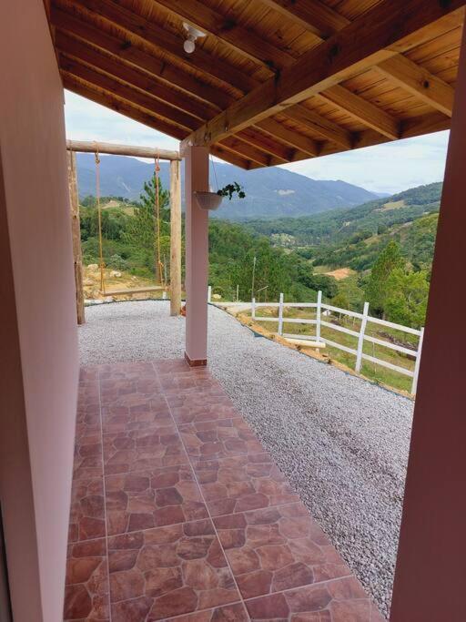 Cabana Recanto Do Arruda Para Casal Em Aguas Mornas Exterior photo