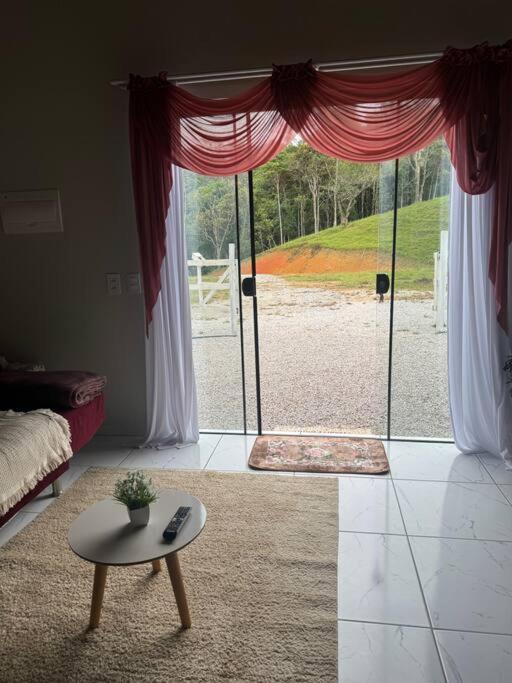 Cabana Recanto Do Arruda Para Casal Em Aguas Mornas Exterior photo