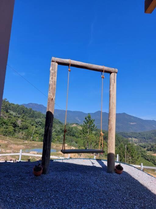 Cabana Recanto Do Arruda Para Casal Em Aguas Mornas Exterior photo