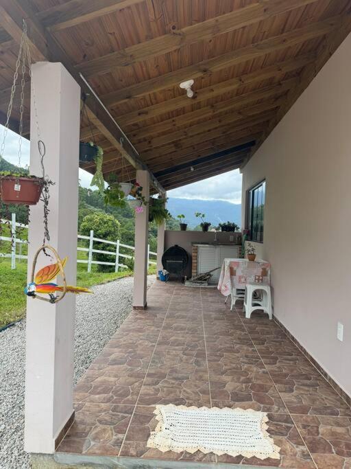 Cabana Recanto Do Arruda Para Casal Em Aguas Mornas Exterior photo
