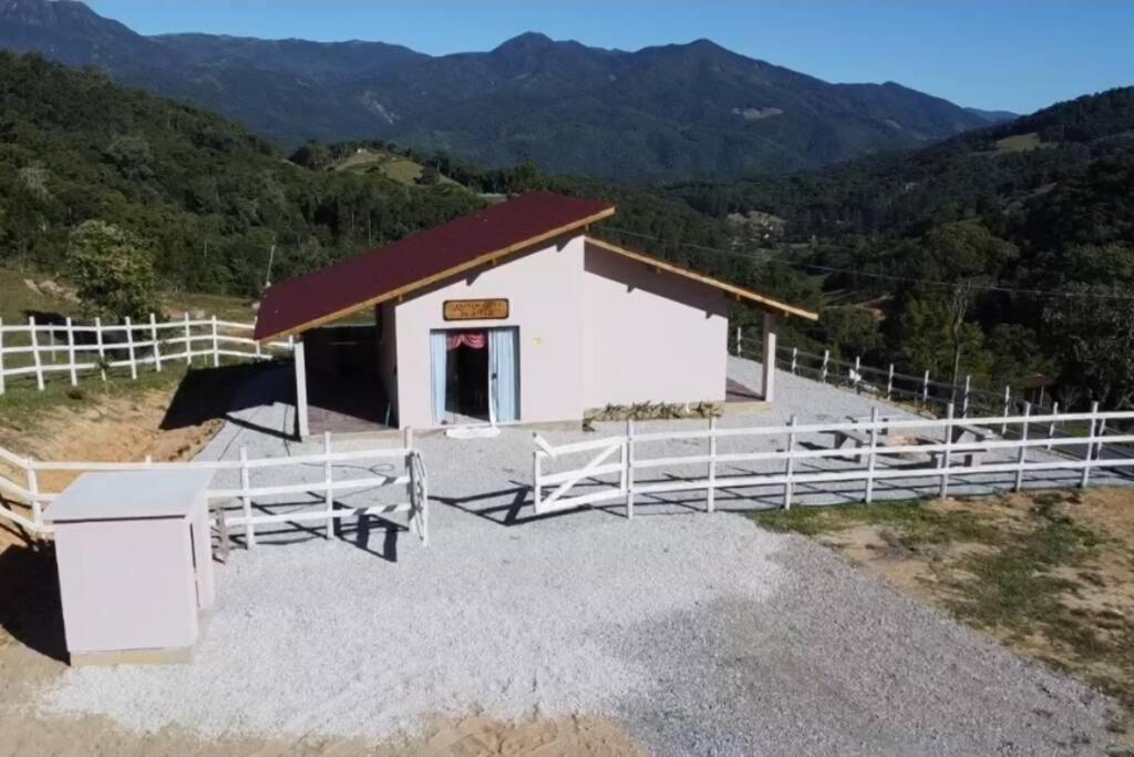 Cabana Recanto Do Arruda Para Casal Em Aguas Mornas Exterior photo
